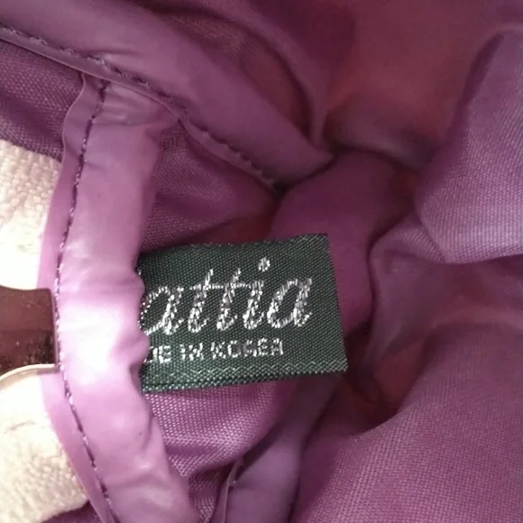 Pink Quilted Cosmetic Case with Black Logo - Picture 12 of 12